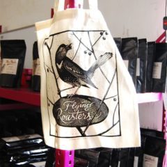 Flying Roasters Stoffbeutel