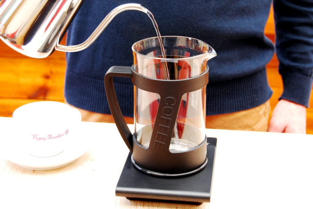 French Press – Schritt 1