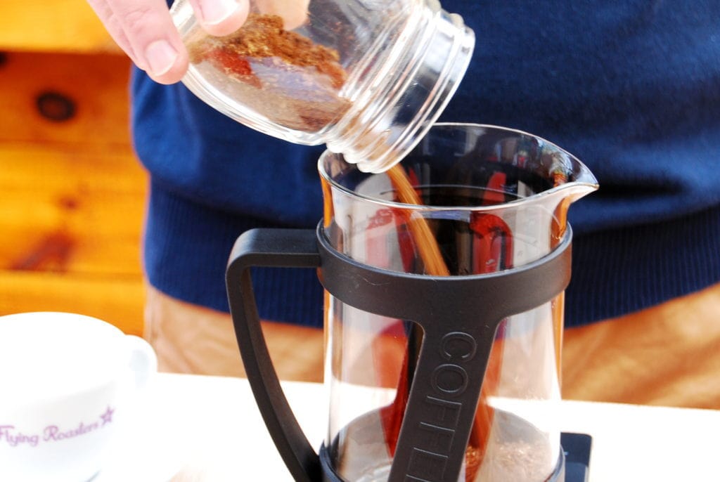 French Press – Step 2