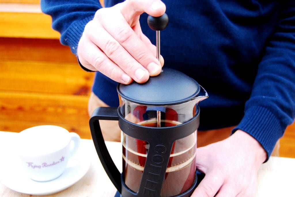 French Press – Schritt 5