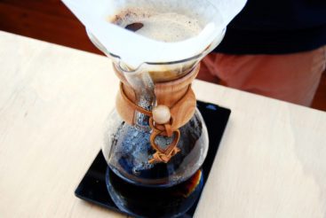 Kaffee-Zubereitung mit der Chemex