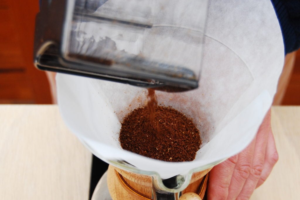 Chemex – Schritt 2