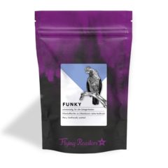 Kaffeetüte für schokoladigen Filterkaffee Funky aus Peru