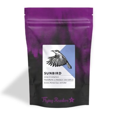 Coffee bag for spicy filter coffee Sunbird from Sumatra