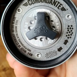 Comandante Kaffeemühle Klicks
