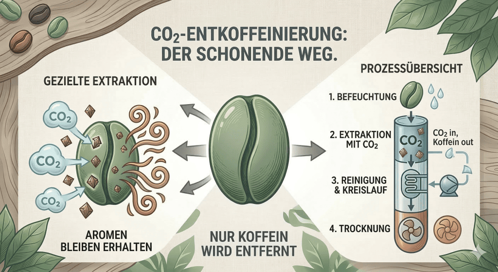 CO2 Entkoffeinierung